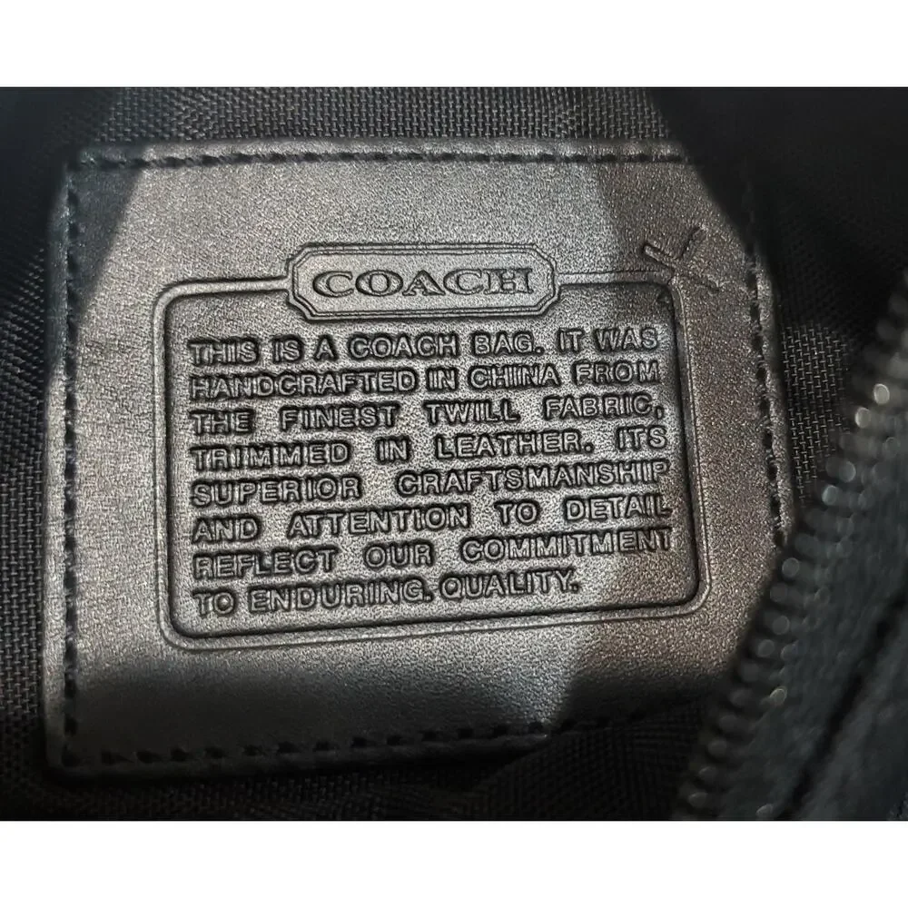Coach Nylon Cosmetic Bag